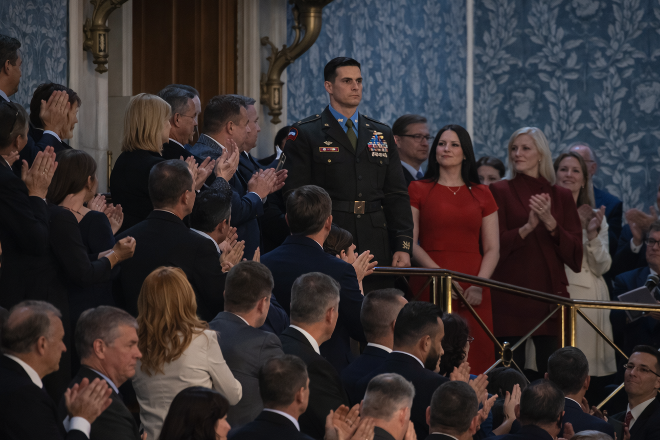 eric slover receive the nedal of honor