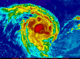tropical cyclone satellite view picture