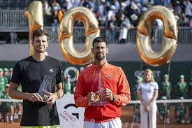 100th match of novak djokovic