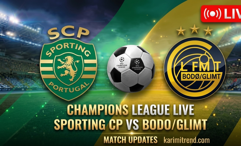 Sporting CP and Bodø/Glimt match logos side by side