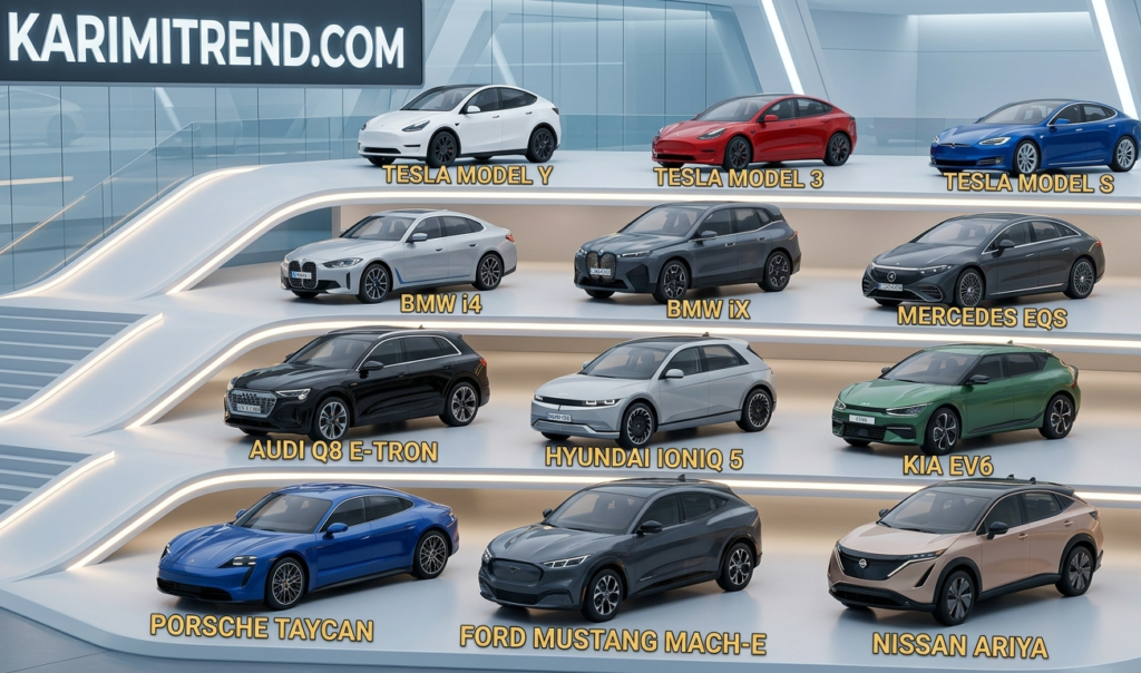 Current Top Electric Car Models in the World 