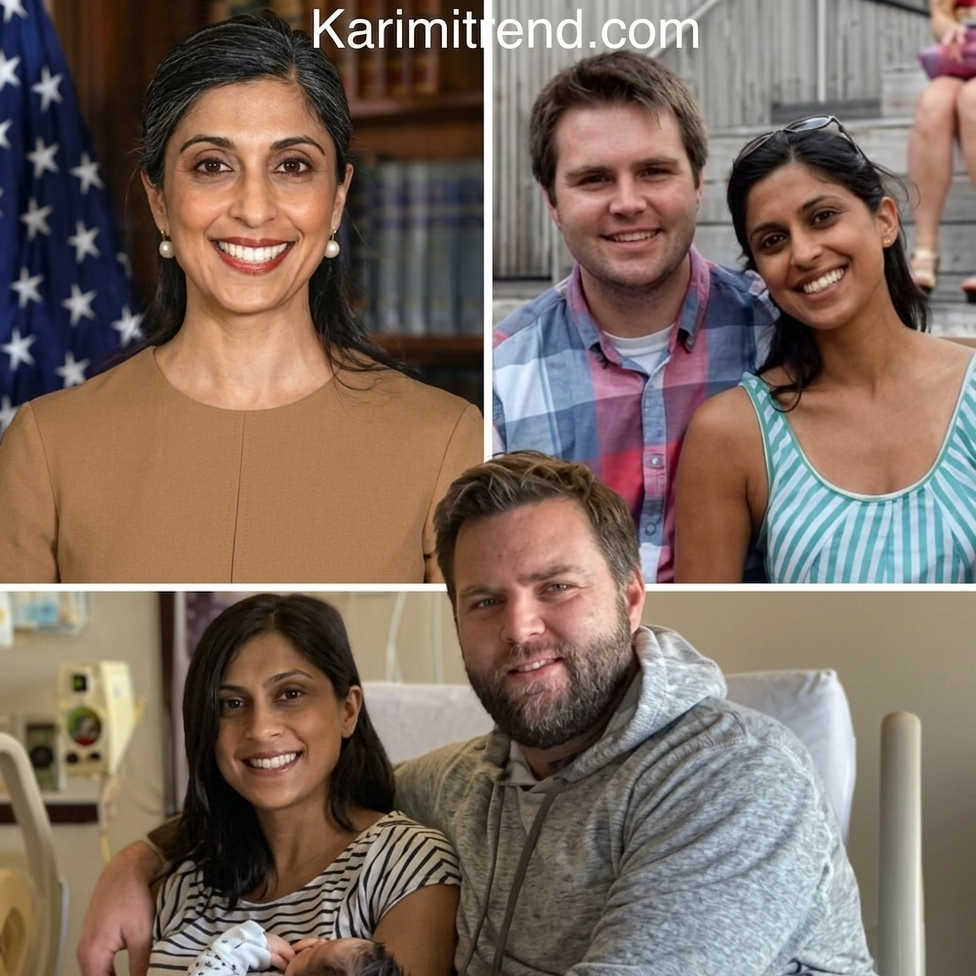 JD Vance's wife Usha Vance Couplelife