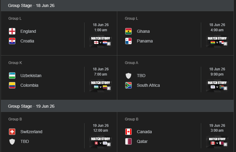 FIFA World Cup 2026 Blog