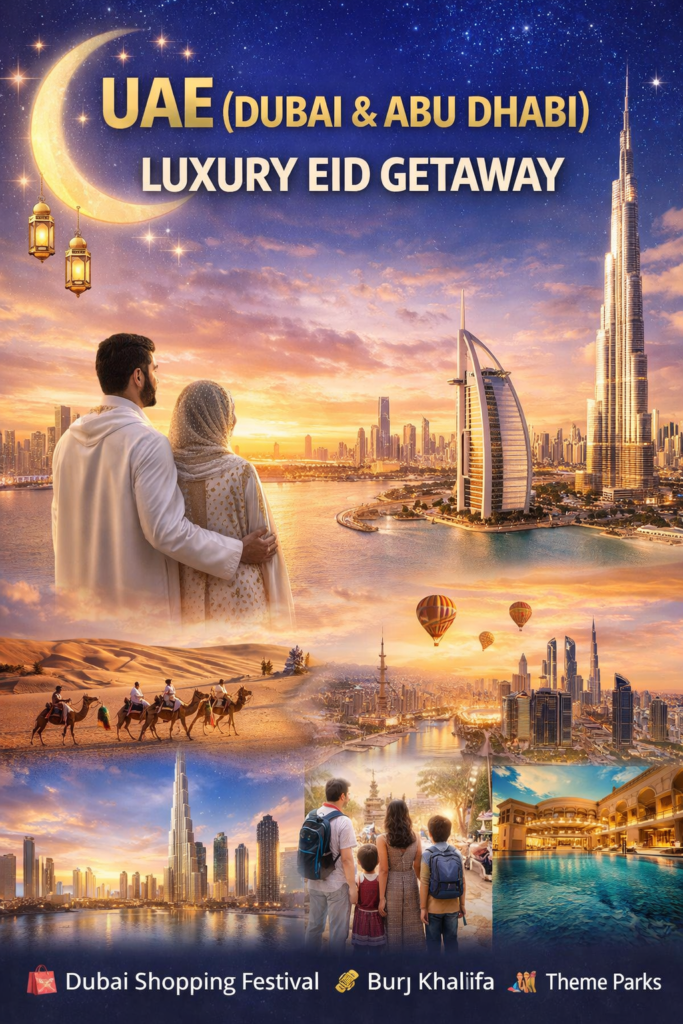 UAE (Dubai & Abu Dhabi) – Luxury Eid Getaway 