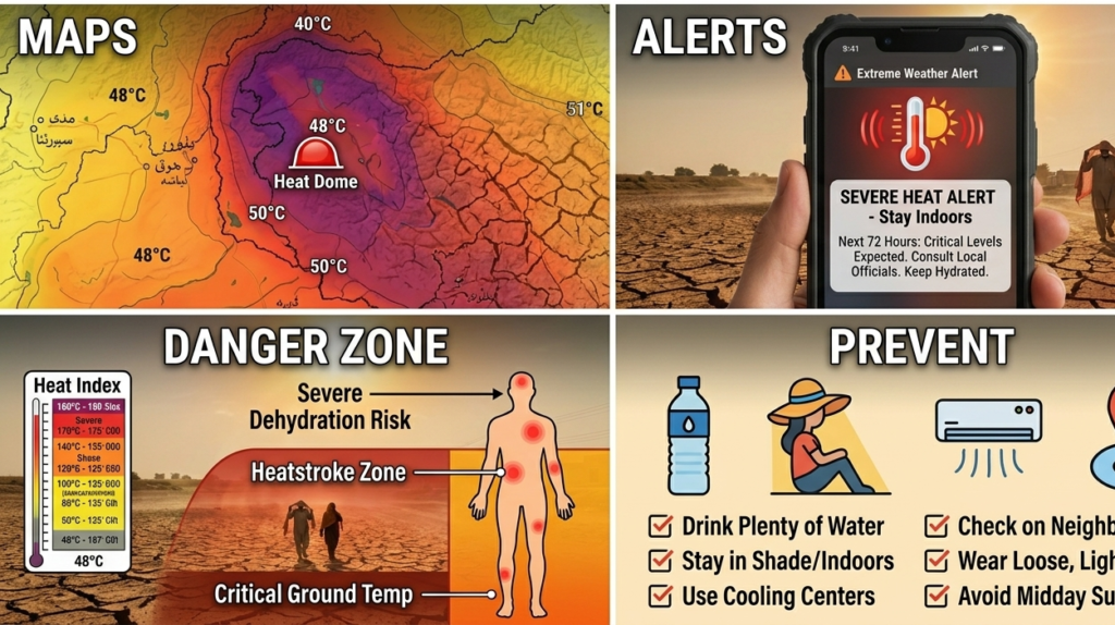 Areas Most Affected by Extreme Heat 2026