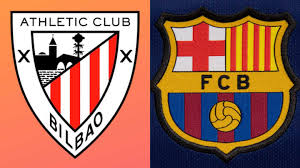 Athletic Club vs FC Barcelona logos side by side