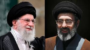 Ali Khamenei and Mojtaba Khamenei