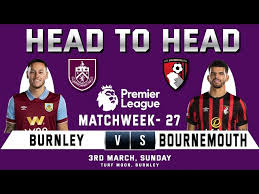 Head-to-Head History: Burnley vs Bournemouth