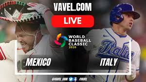 Mexico vs Italy Score wbc 2026