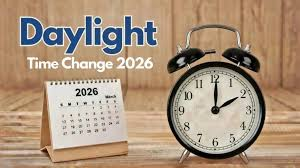 daylight savings 2026