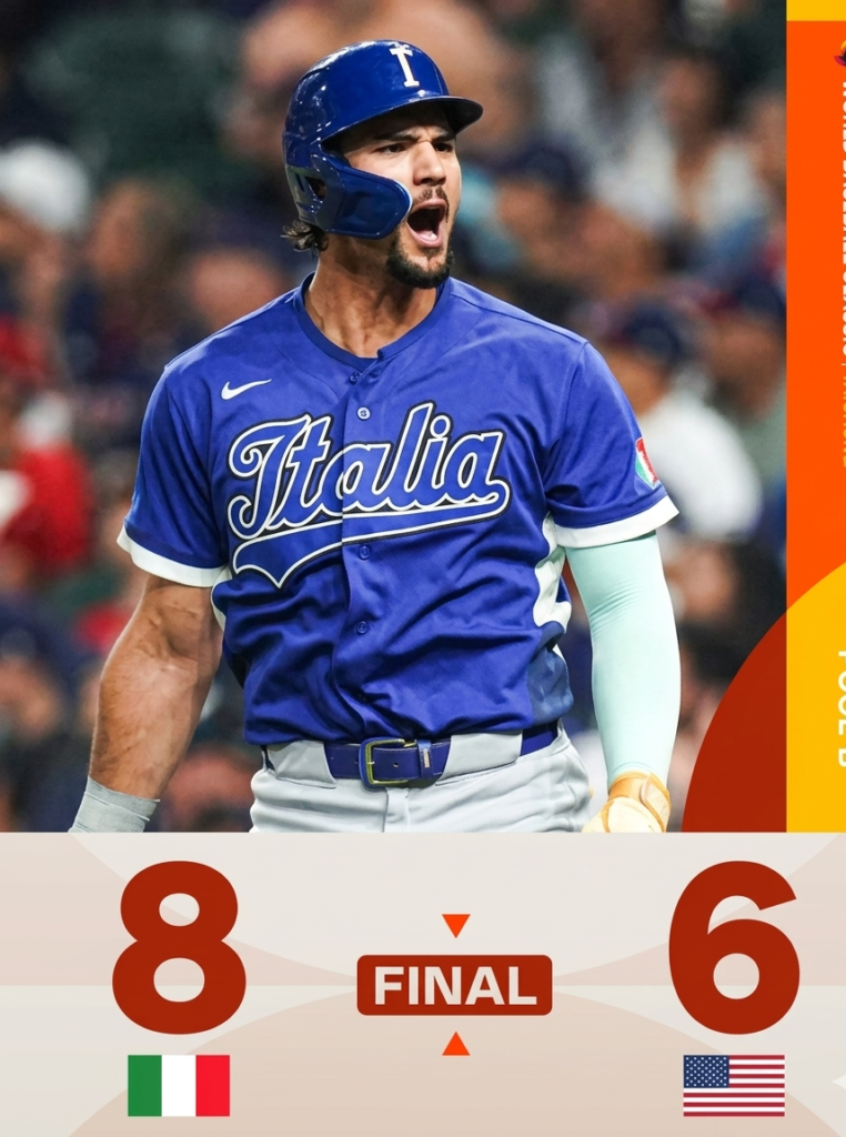 Team Italy Wins 8-6 Over Team USA in World Baseball Classic Pool B (Taichung) | FINAL Score Card