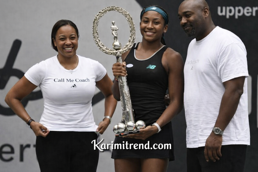  Family of baby coco gauff